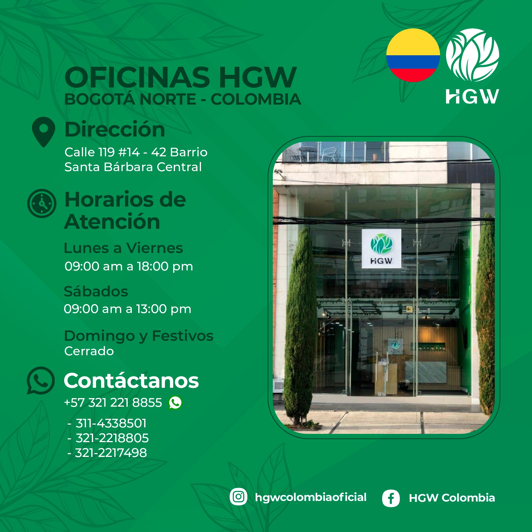 Oficina Corporativa Bogotá